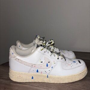 Nike Air Force 1s paint platter edition